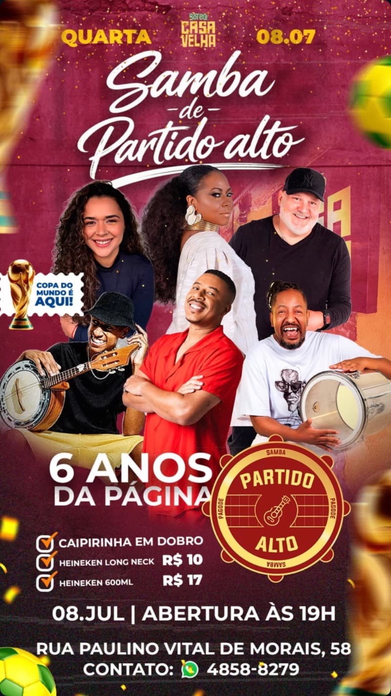 Flyer Boteco Casa Velha
