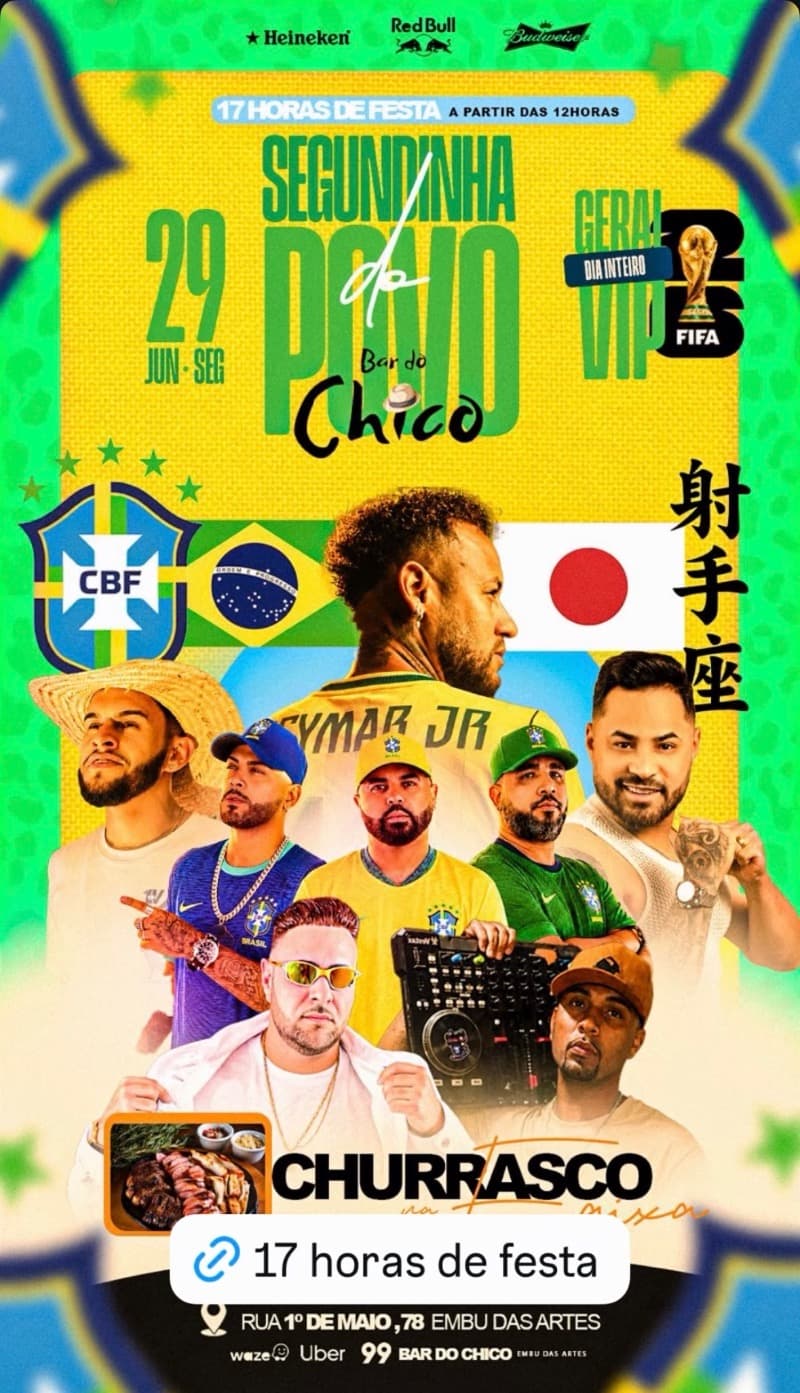 Flyer Bar do Chico