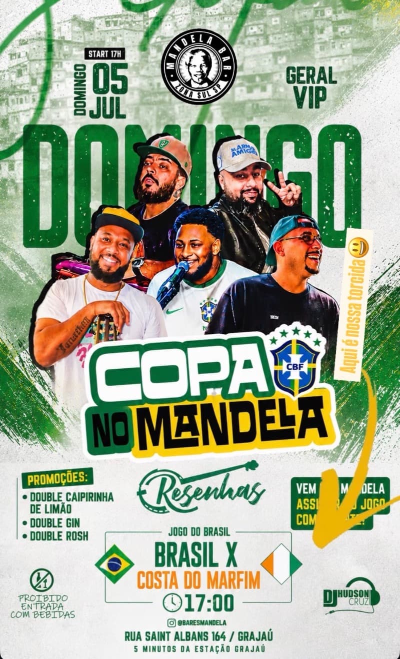 Flyer Mandela Bar