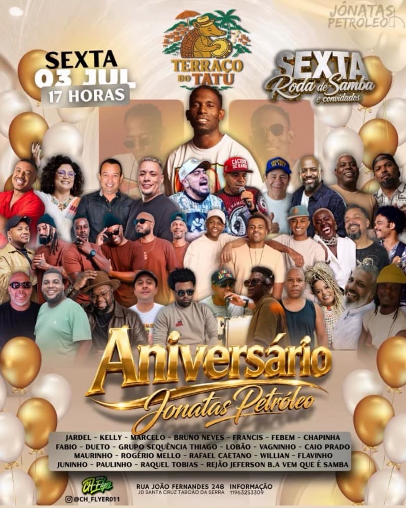 Flyer Terraço do Tatu
