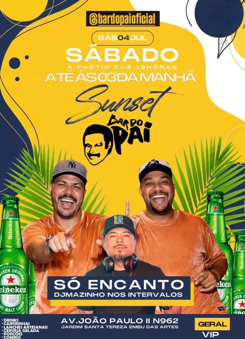 Flyer Bar do Pai