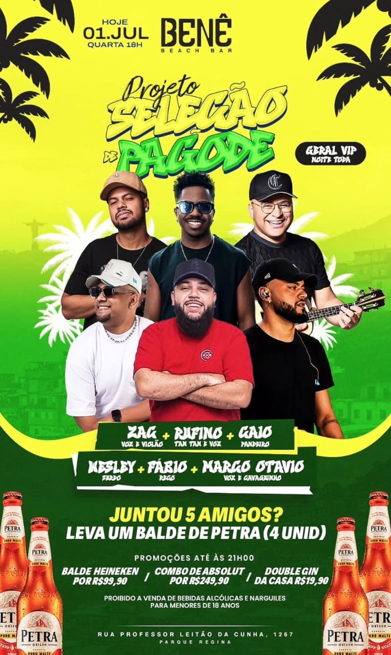 Flyer Bene Beach