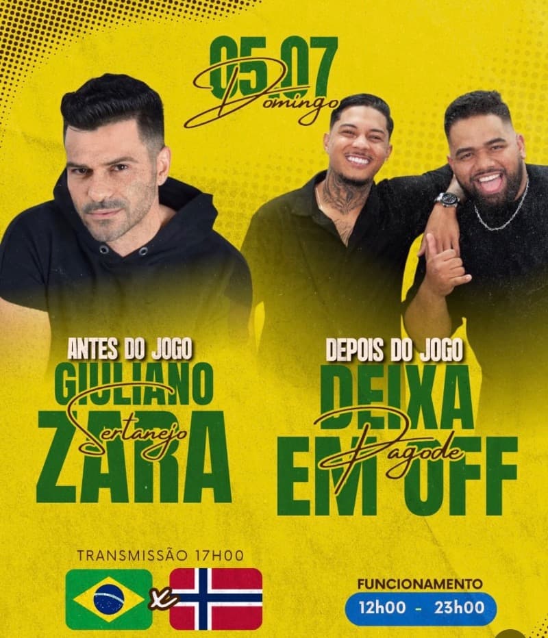 Flyer Quintal do Léo