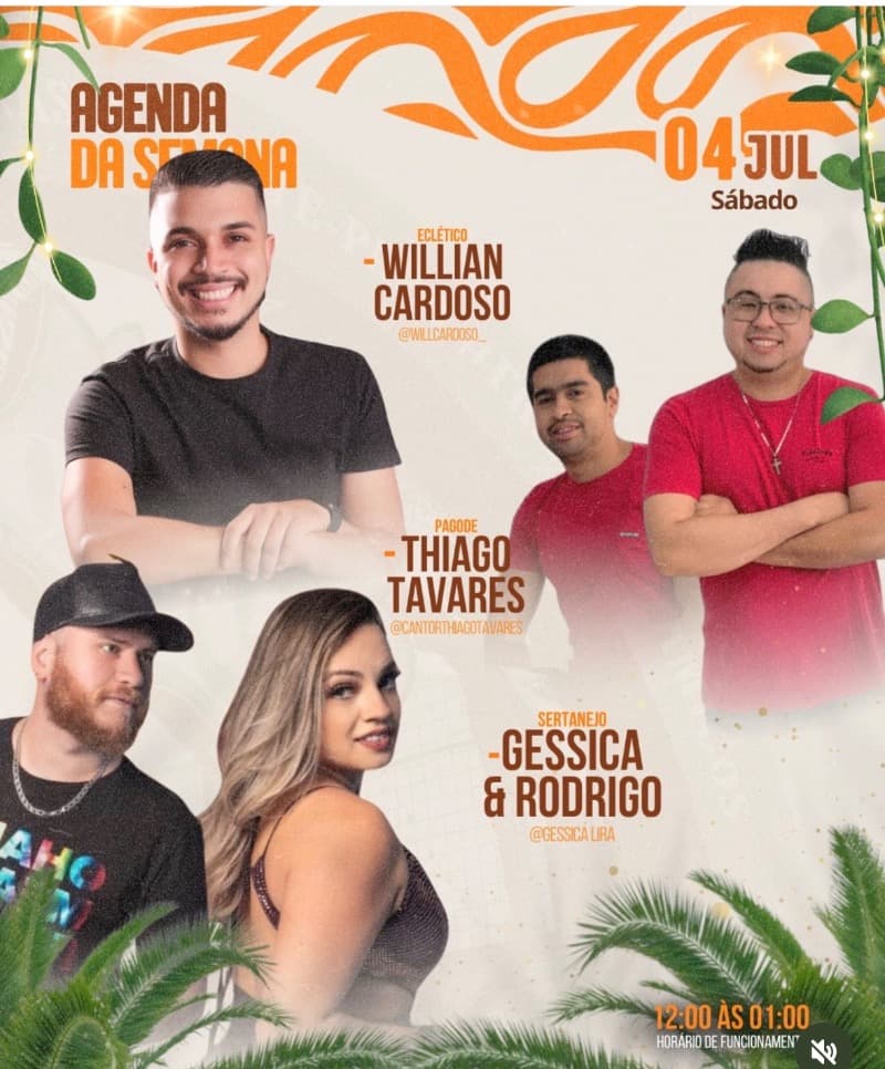 Flyer Quintal do Léo