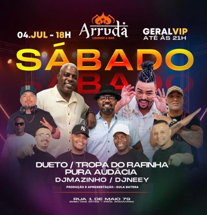 Flyer Arruda Lounge