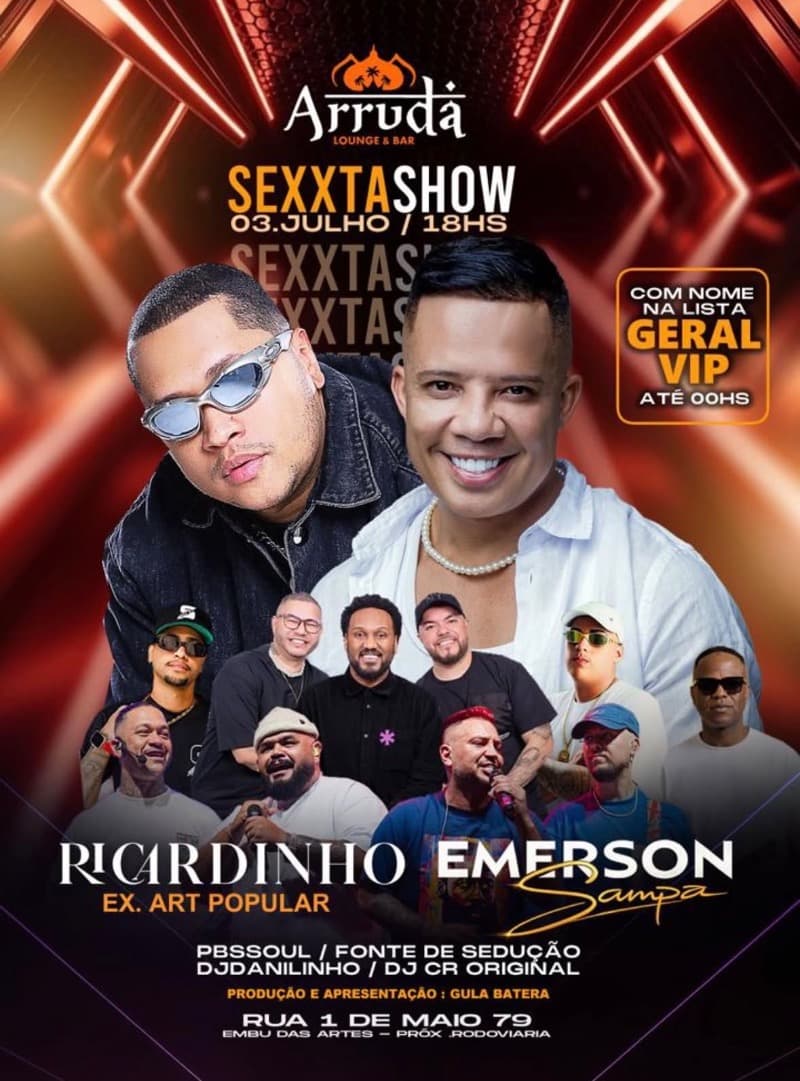 Flyer Arruda Lounge