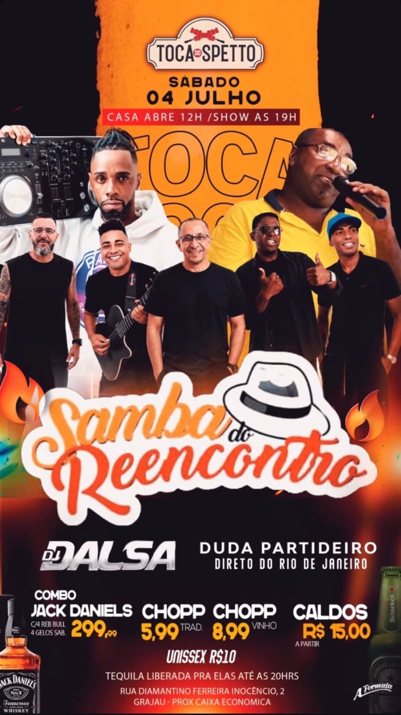 Flyer Toca do Spetto