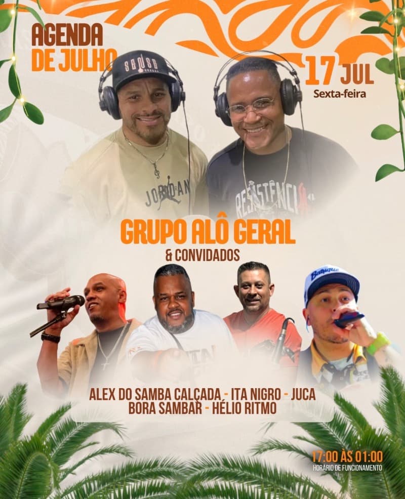 Flyer Quintal do Léo