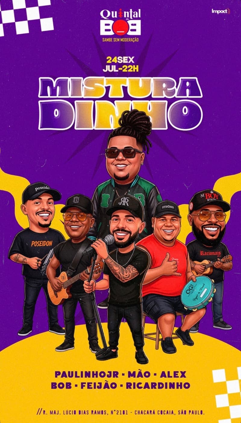 Flyer Quintal do Bob