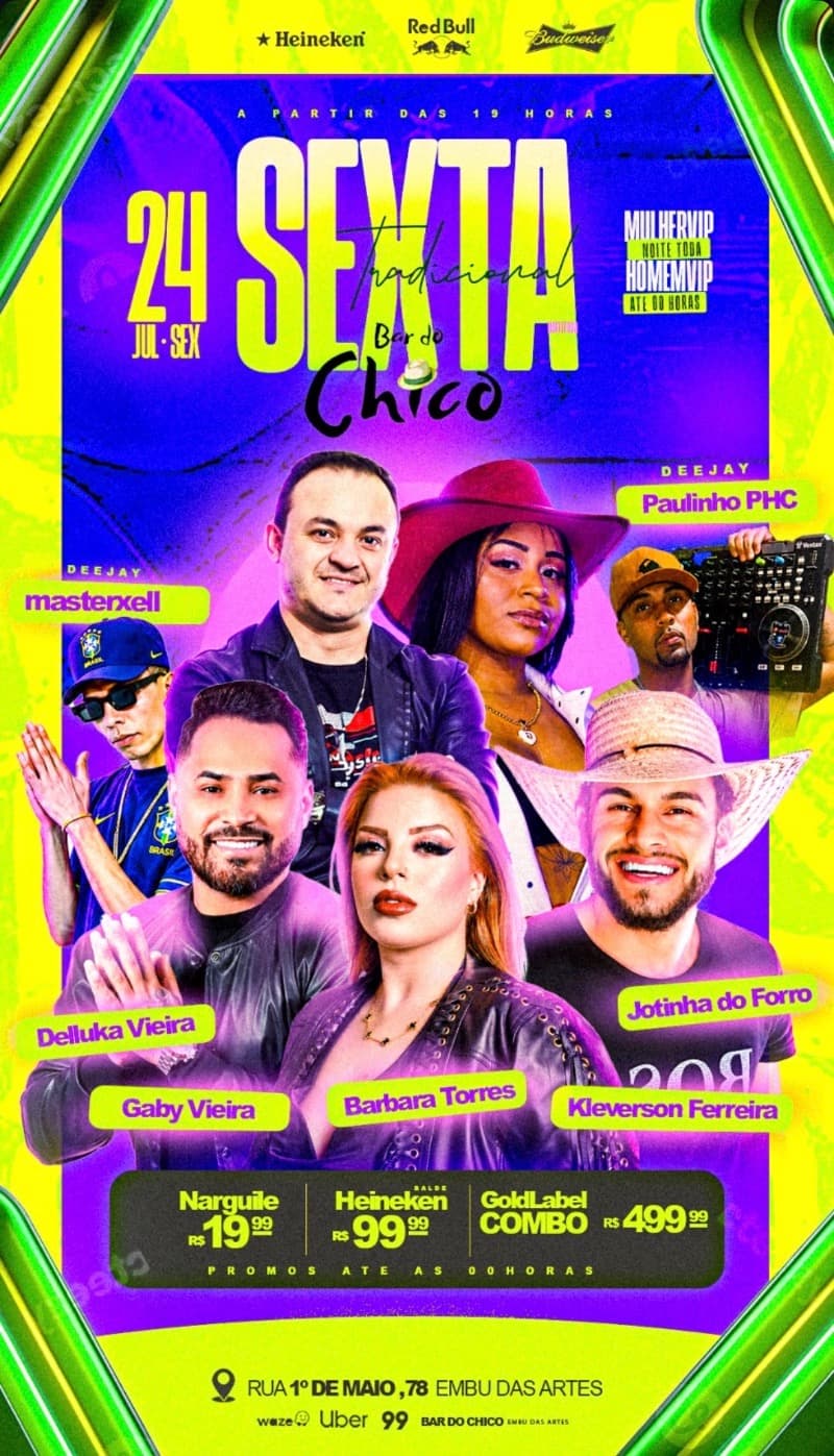 Flyer Bar do Chico