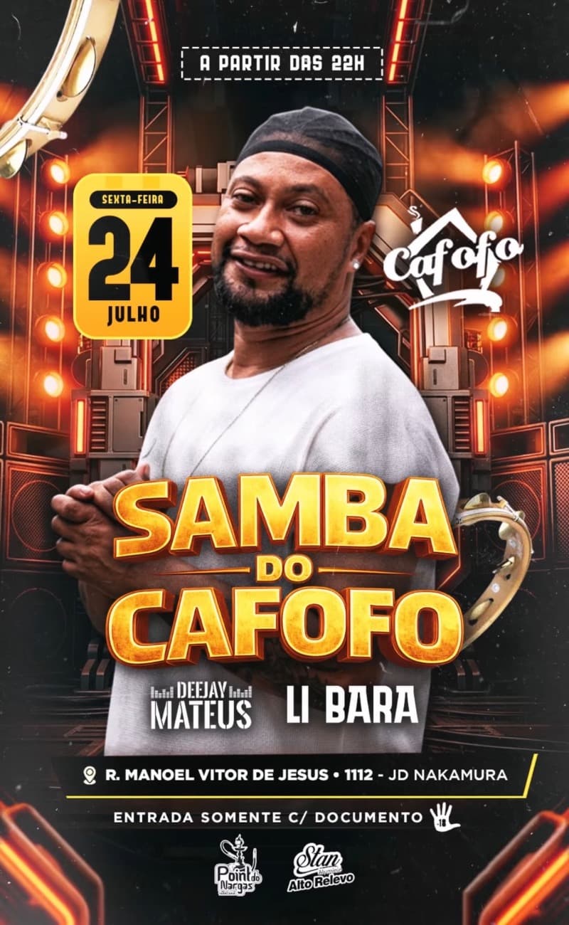 Flyer Cafofo Bar
