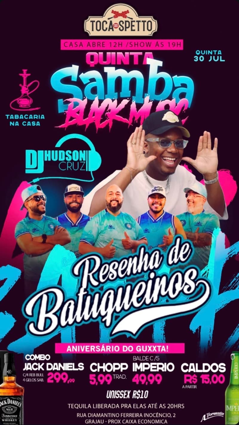 Flyer Toca do Spetto