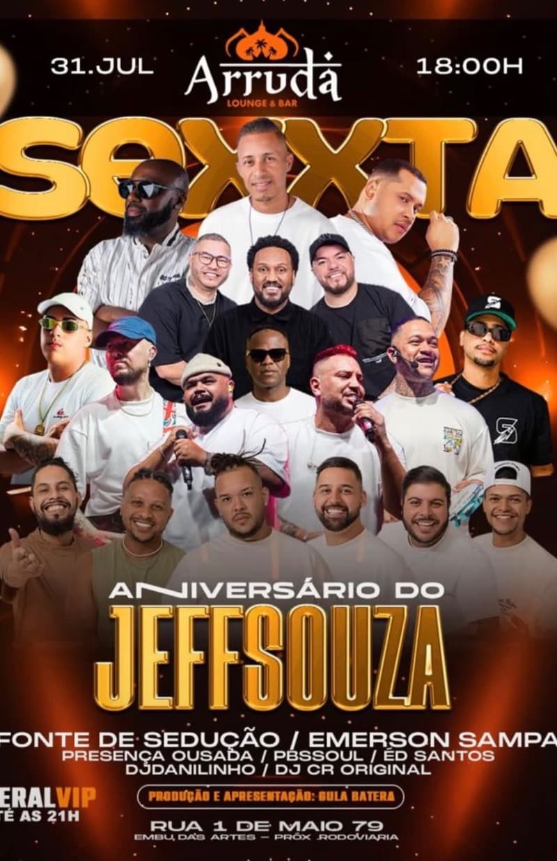 Flyer Arruda Lounge